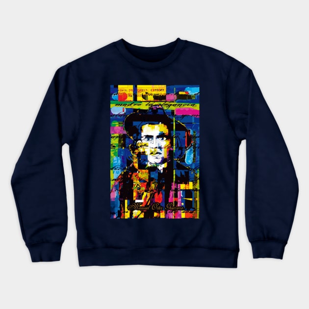 Manuel Ortiz Guerrero Crewneck Sweatshirt by Exile Kings 